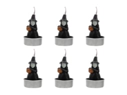 6 Unidades de Ceras de Bruxa para Decorações de Halloween ALLINLESS