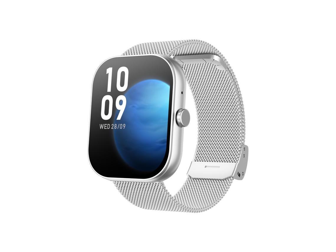 Smartwatch Com Tela Hd De 2,01" E Chamadas Bluetooth (prateado)