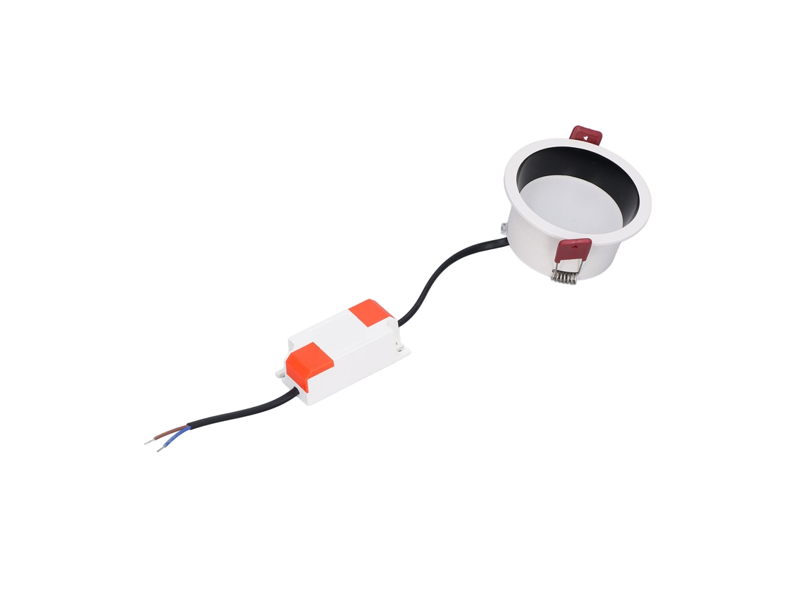Foco embutido ultra fino LED 9W regulável 3 cores S/MARCA