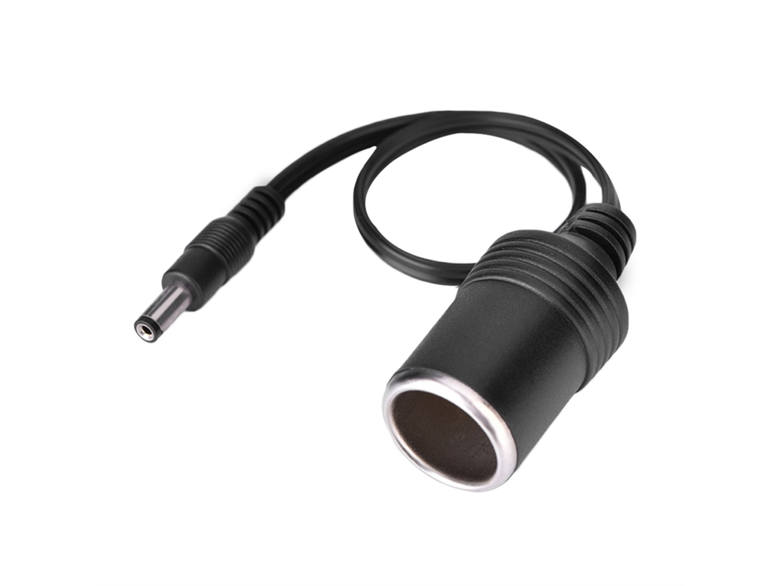 Cabo Dc 5.5x2.1mm Plug Fêmea para Soquete Acendedor Cigarros