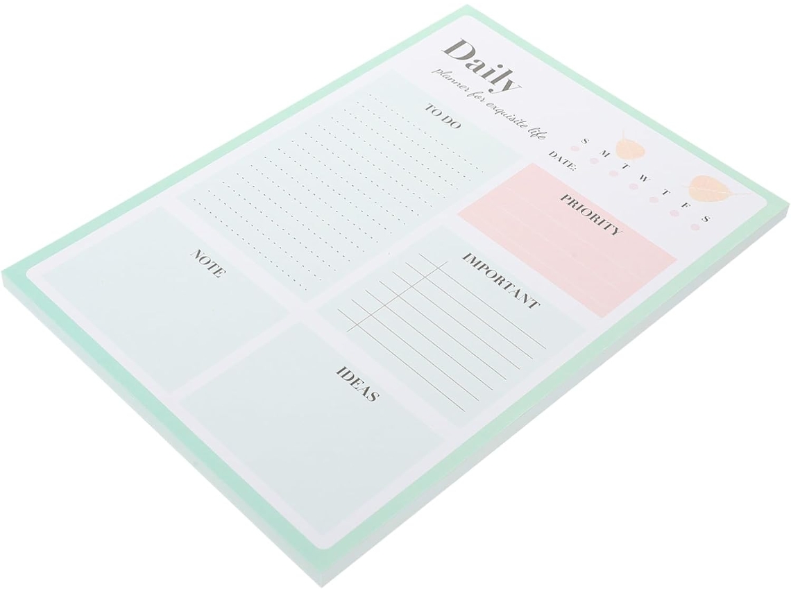 Carnet De Notes Quotidien Travail, Bloc-notes De Planification