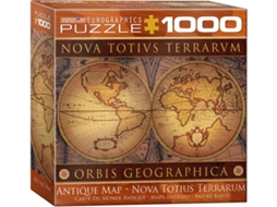 Puzzles EUROGRAPHICS Antique Map 1000 pcs (1000 peças)