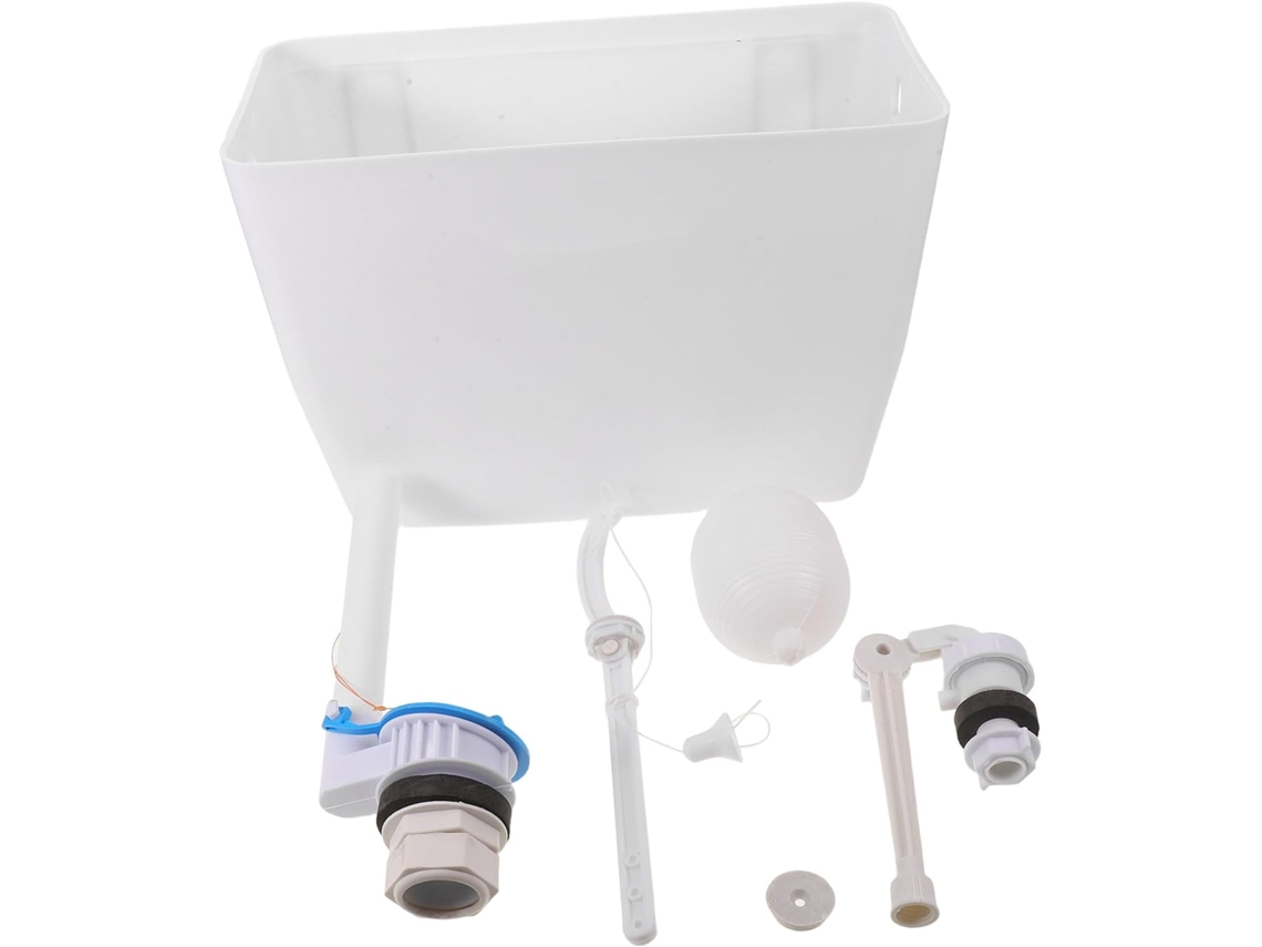 Kit De Substituição Para Caixa Acoplada Vaso Sanitário Parede, Com Estrutura Em Plástico E Instalação Fácil