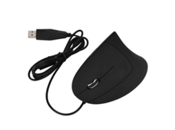 Mouse Gamer Ergonômico Vertical Para Mão Esquerda Com Fio Usb E Saúde Do Punho