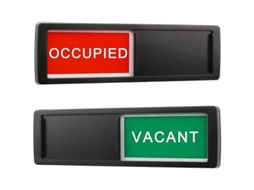 Fasst indicador de Porta Deslizante Aberta/fechada com Fundo Vermelho/verde para Negócios, Escritórios e Restaurantes