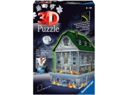 RAVENSBURGER 3D Puzzle Halloween Casa Assombrada Multicolor