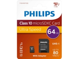 Cartão de Memória PHILIPS FM64MP45B/10