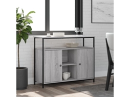 Aparador 100x35x80 cm Derivados de Madera Sonoma Gris