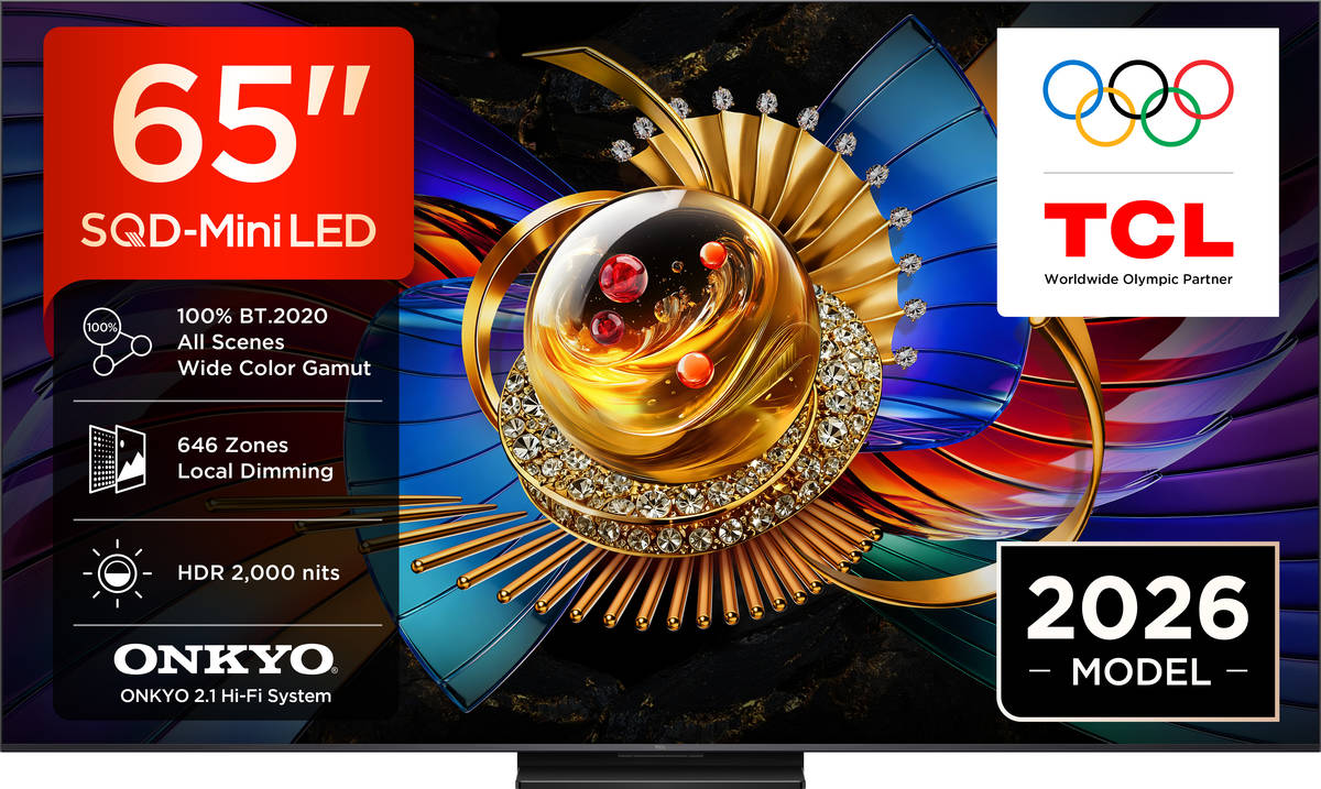 TV TCL 65Q7D PRO (SQD MiniLED - 65" - 165 cm - 4K Ultra HD - Smart TV)