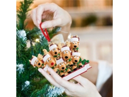 Laxiscreed Decoração De Natal Com Rena Personalizada Para Presentes E Ambientes Festivos