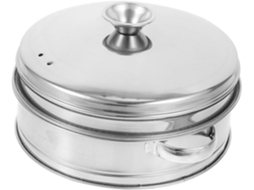 Para Cozinhar A Vapor Em Aço Inoxidável Com Tampa, Portátil, Ideal Para Legumes, Frutos Do Mar E Carnes. Utensílio Gokoco