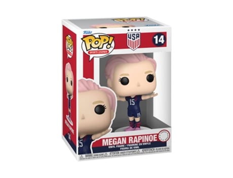 Figura Funko USWNT Megan Rapinoe Pop! Vinyl