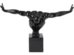 Peça Decorativa Athlet Preta Small