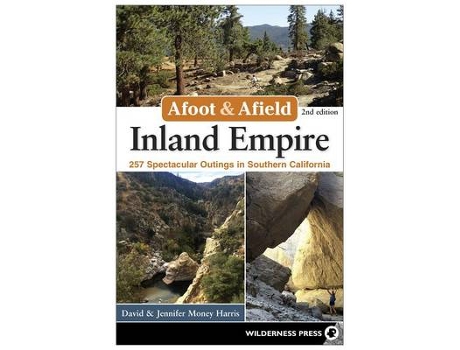 Livro afoot & afield: inland empire de david harris (inglês)