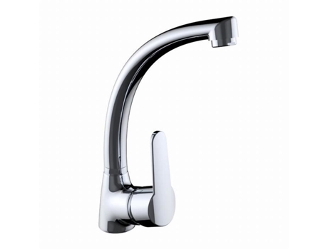 Torneira Misturadora para Lavatório em Latão Cromado com Sistema Anti-Movimento 60910C CLEVER