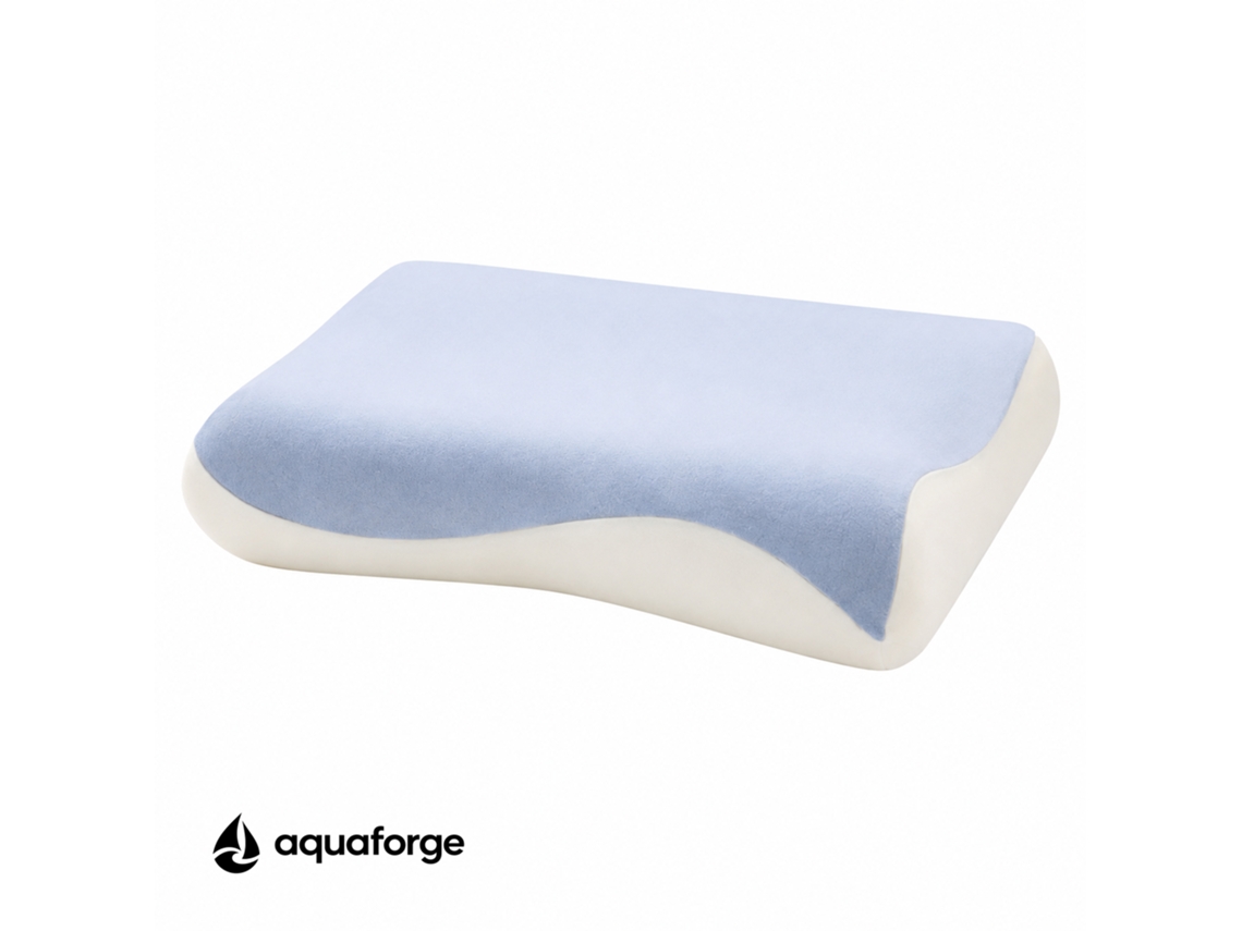 Almofada Cervical Ergonómica Espuma Viscoelástica 42 X 70 Cm