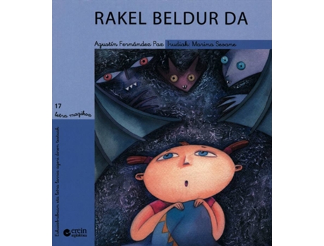 Livro Rakel Beldur Da de Agustín Fernández Paz (Basco)