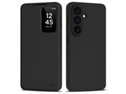 Capa Tech-protect Smart Wallet Para Samsung S26 Plus, Preta Fosca.