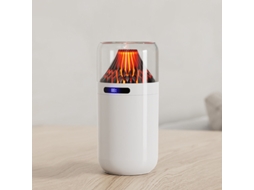 Humidificador E Difusor De Aromas Henten Home Recarregável 1200 Mah Ajuste De Três Velocidades Branco