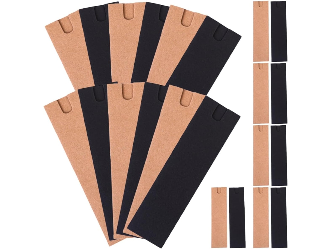 40 Caneta, 4 M, para Material Escolar, Estojo de Papel Kraft para Canetas e Canetas tinteiro CHABERLU