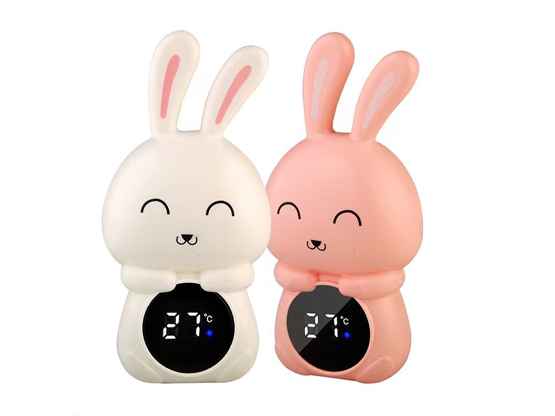Termómetro De Banho Para Bebé Em Forma De Coelho Flutuante Para Piscinas, Spas E Banheiras(2 Peças) Hexinyigjly