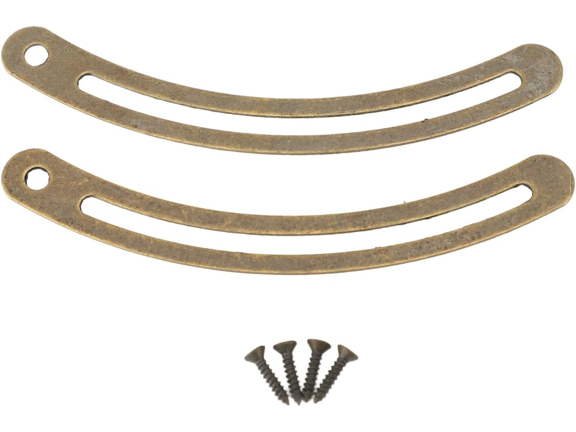 Dobradiças De Suporte Tampa Em Cobre Estilo Retrô, Conjunto Com 20