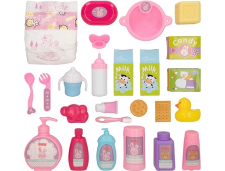Acessórios para bonecos Acessórios para bonecos bebés 24 peças