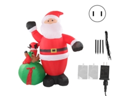 Papai Noel Inflável com Led LAXISCREED