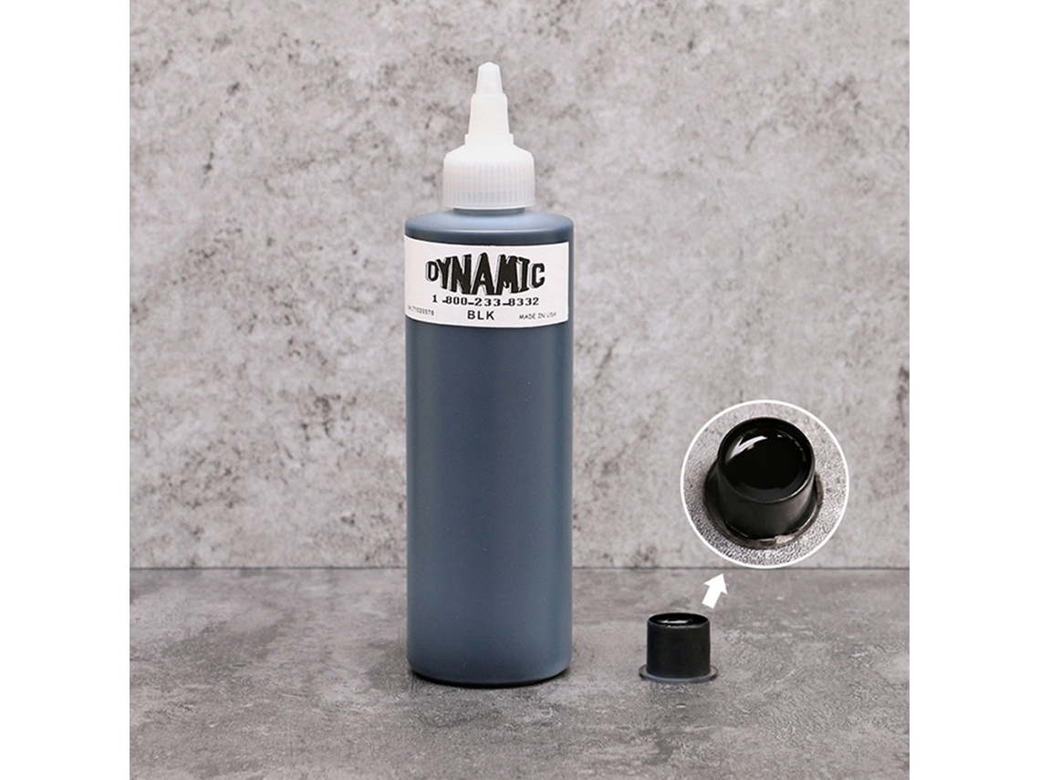 Tinta Para Tatuagem 240ml - Puro Natural, Alta Saturação, Segura E Duradoura - Suprimentos Profissionais