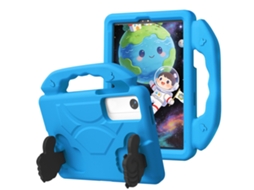 Capa Infantil Para Lenovo Xiaoxin Pad Pro Gt Tb-710fu 11.1"(2025) Para Tablet Com Pega E Suporte, Leve E Resistente A Impactos Azul Hexinyigjly