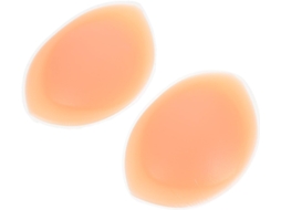 Almofadas De Suporte De Silicone Invisíveis Bege