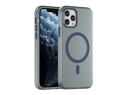 Capa Híbrida Translúcida Para Iphone 11 Pro - Tpu E Pc Com Magsafe | Fosca - Azul Escuro