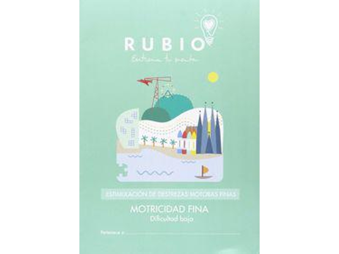 Livro Estimulación de destrezas motoras finas motricidad fina de Fundación Cuadernos Rubio (Espanhol)