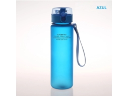 Garrafa de Água Esportiva Unissex, À Prova de Vazamentos e Livre de Bpa. MDUG (azul 560ml)