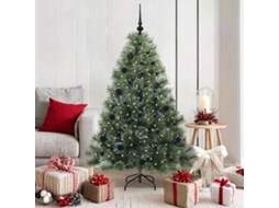 Vidaxl Árvore De Natal Artificial Com 150 Leds Verde 150 Cm Pe E Pvc
