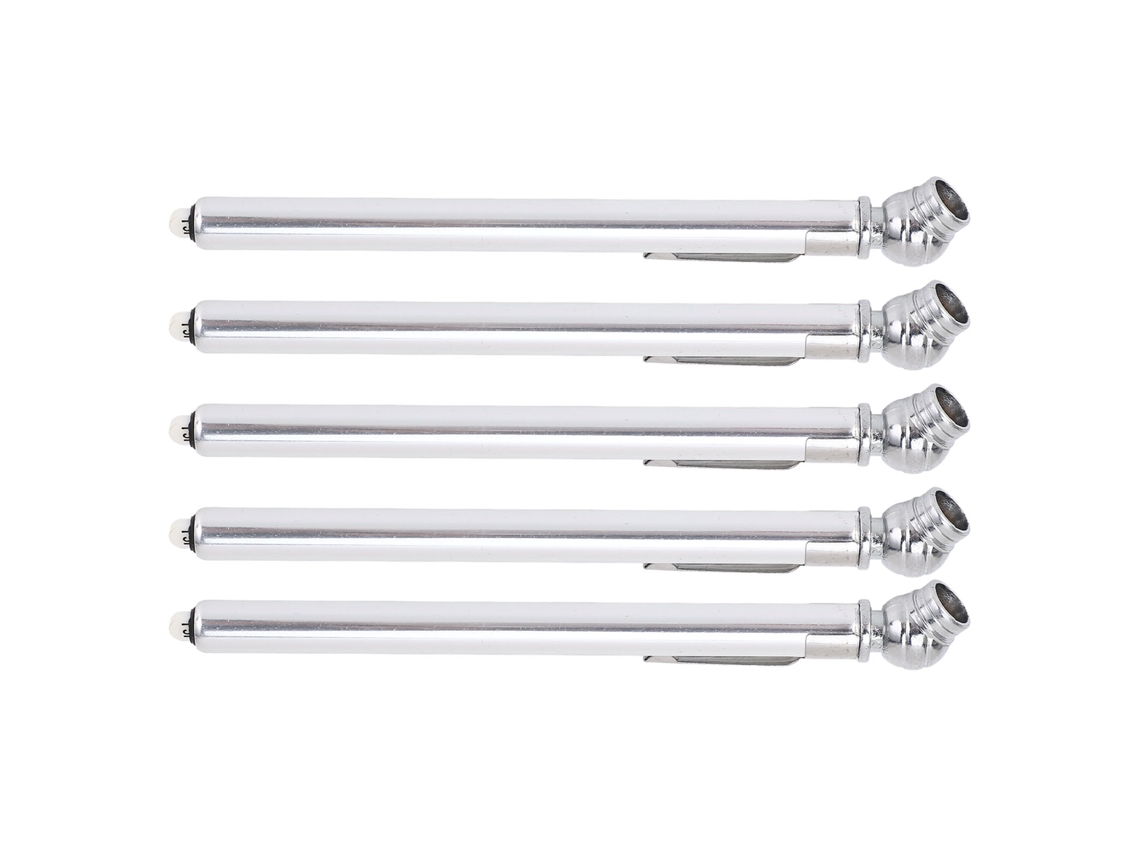 Laxiscreed Medidor De Pressão De Pneus Estilo Lápis Com Escala Dupla De 10 A 50 Psi