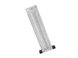 Régua De Marcação Pomya, Régua De Layout Para Marcenaria Com Escala Fina 0, 25mm, Para Gravar Linhas E Ângulos Em Aço