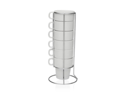 Conjunto de xícaras de café de porcelana Versa