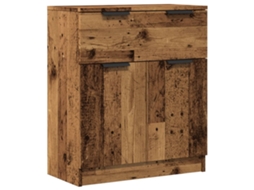 Sideboard, Sideboards Vidaxl Marrom Madeira Processada (n/a)