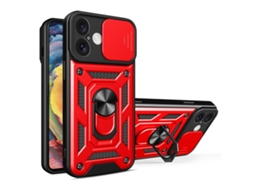 Capa Para Iphone 16 - Tampa Deslizante Para Câmera - Tpu Pc