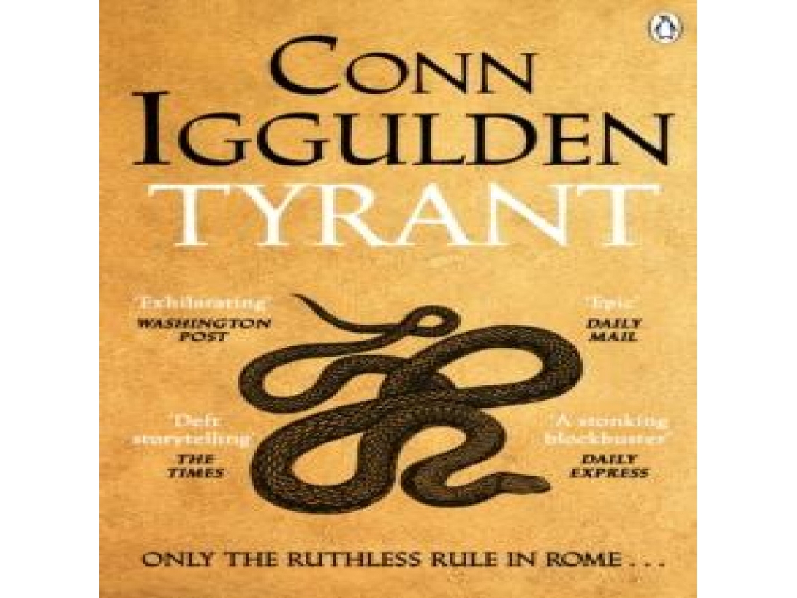 Livro Tyrant de Conn Iggulden (Inglês)