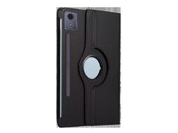 Capa De Couro Compatível Com Lenovo Xiaoxin Pad Pro 12.7 Gen 2 Tb373fu/tb375fc, Anti Rotação 360°.preto Ushion (2025)