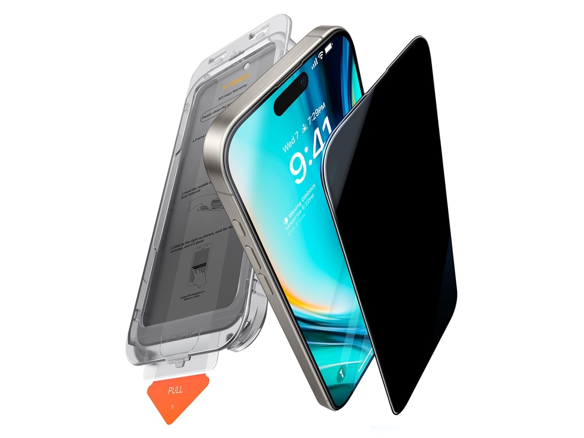 Pelicula de Vidro S/MARCA Compatible con iPhone 16 Pro Max Screen