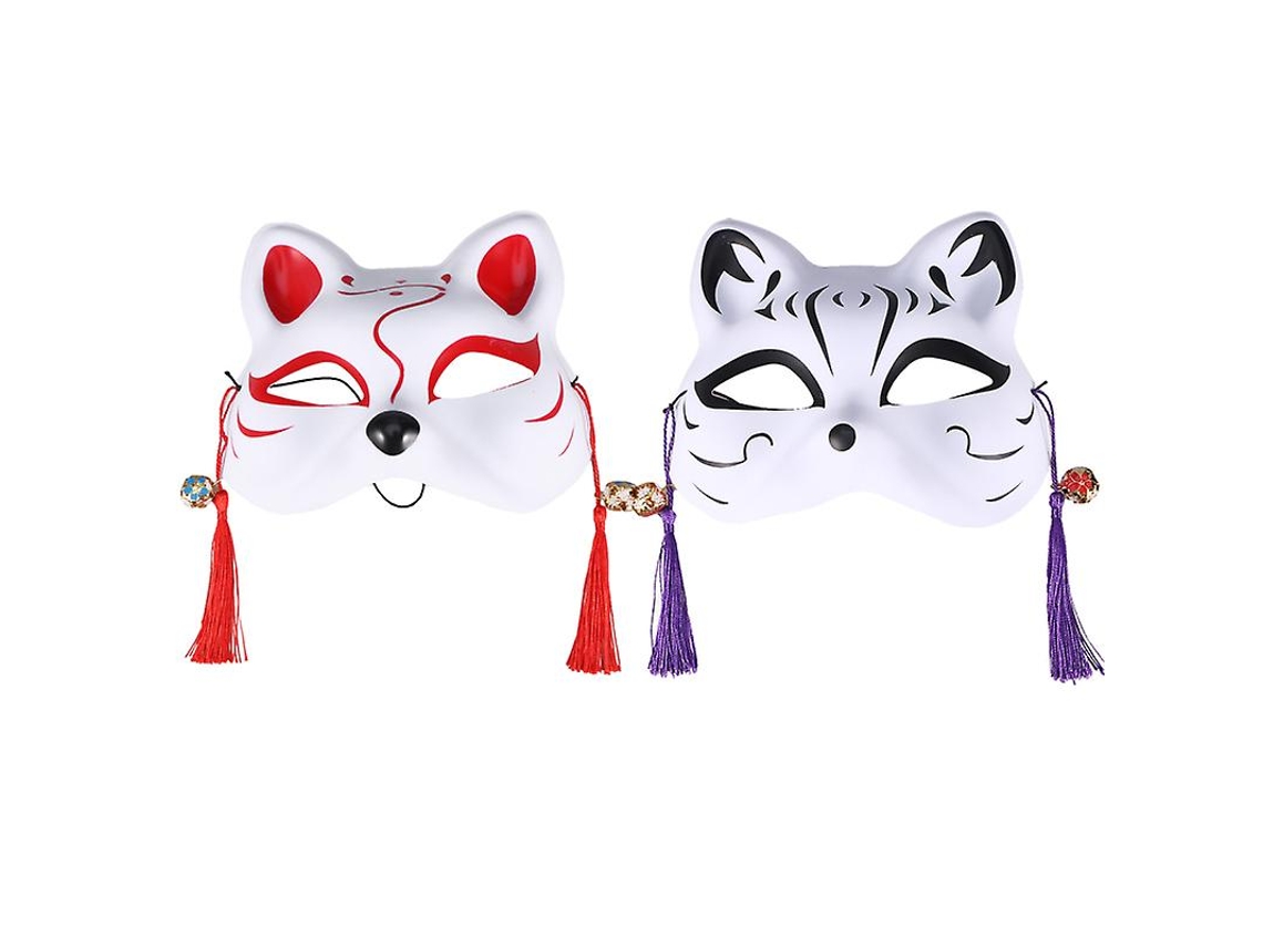 2pcs Máscara De Gato De Festa Allinless