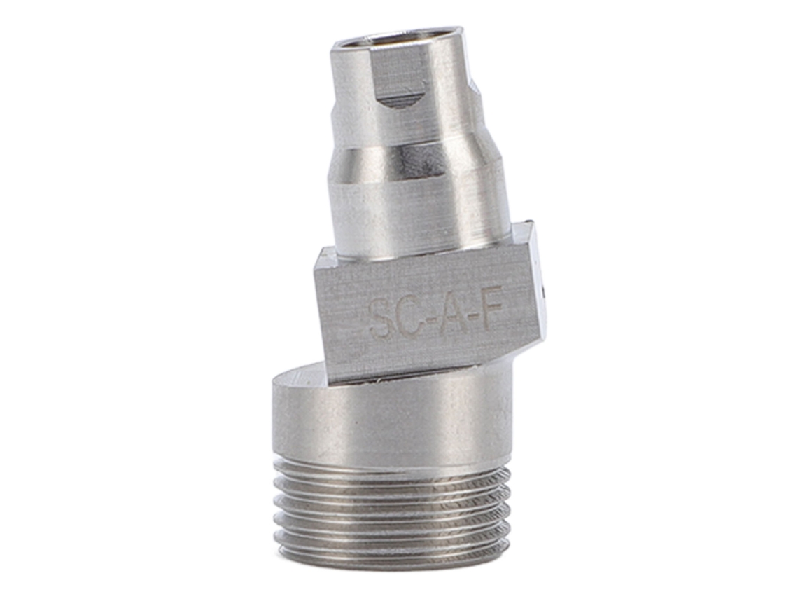 Yuru conector Fêmea SC Ângulo para Sonda de Inspeção fibra óptica