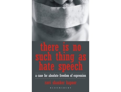 Livro There Is No Such Thing As Hate Speech de Ravi Shanker Kapoor (Inglês)