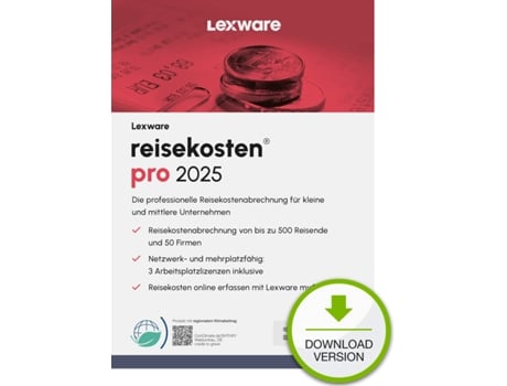 Dispositivo Reisekosten Pro 2025 1, Abo Esd Downloadesd Lexware