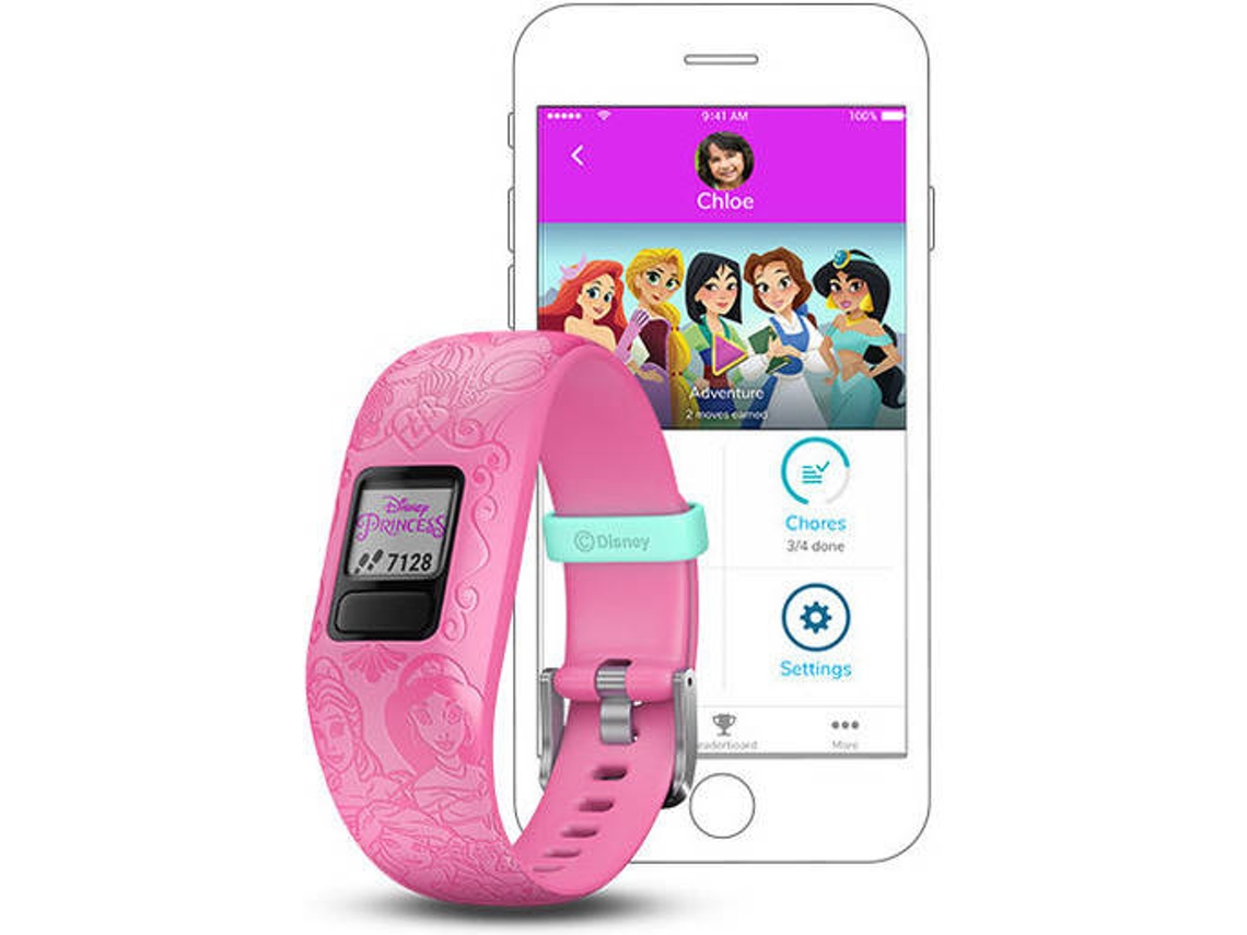 Pulseira Desportiva GARMIN Vivofit Jr.2 (Bluetooth - Rosa)
