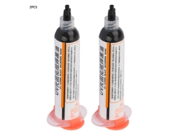 2 Peças De Tinta Resistente À Solda Uv Para Pcb Bga, Máscara De Solda Preta