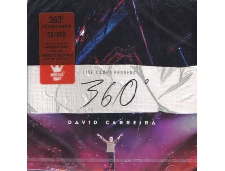 CD+DVD David Carreira - Live Campo Pequeno 360º